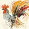 Festive Rooster II Poster Print by Albena Hristova - Item # VARPDX41853